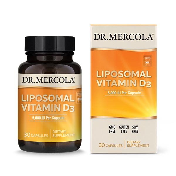 Dr. Mercola Liposomal Vitamin D 5000iu